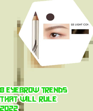 Eyebrow color brush