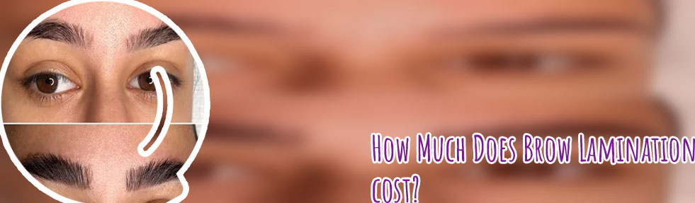 Eyebrow lamination cost