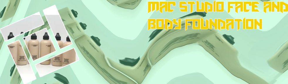 Mac studio face and body foundation