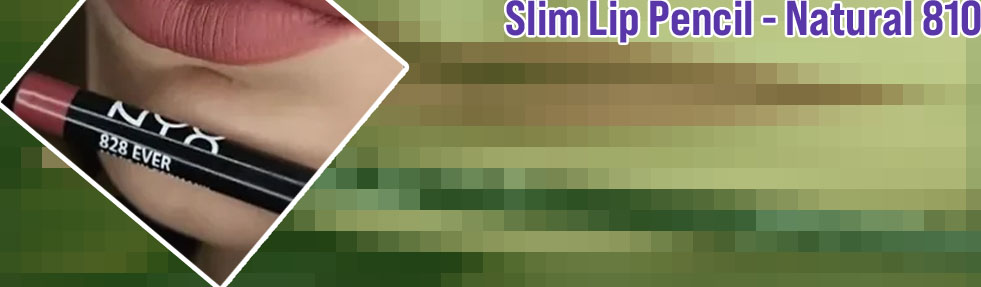 Nyx professional makeup slim lip pencil natural