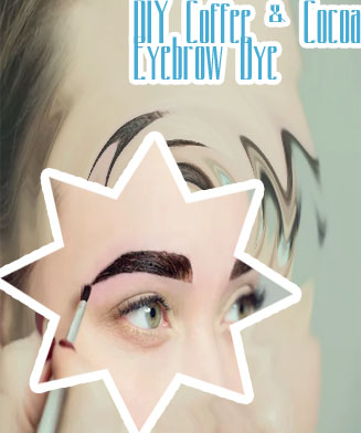Permanent eyebrow color