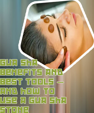Stone face massage
