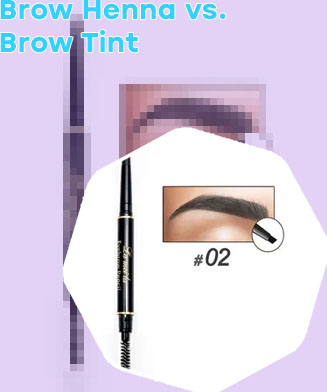 Tattoo brow black
